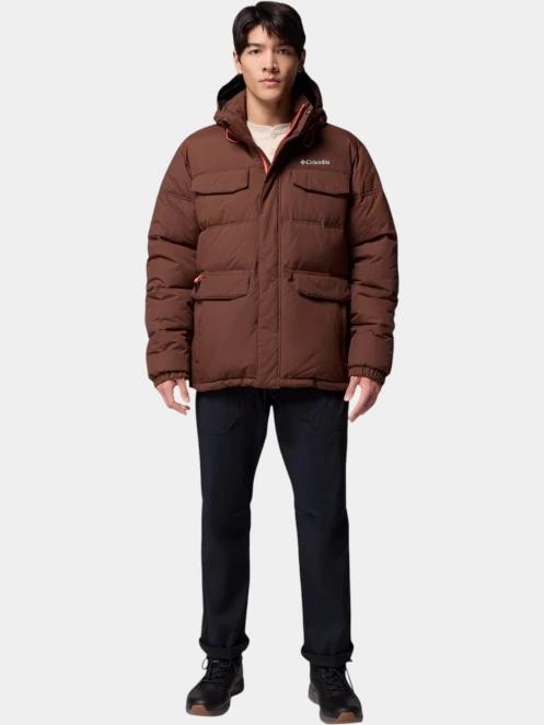 Columbia Landroamer Puffer Jacket férfi télikabát barna színben 5