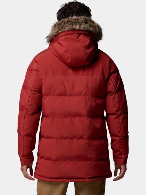 Columbia Marquam Peak Fusion II Parka férfi télikabát piros színben 4
