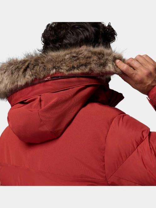 Columbia Marquam Peak Fusion II Parka férfi télikabát piros színben 10