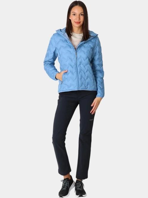Columbia Delta Ridge II Down Hooded Jacket női pehelykabát világoskék színben 5