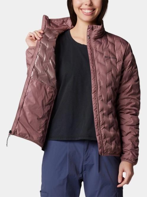 Columbia Delta Ridge II Down Jacket női pehelykabát lila színben 6