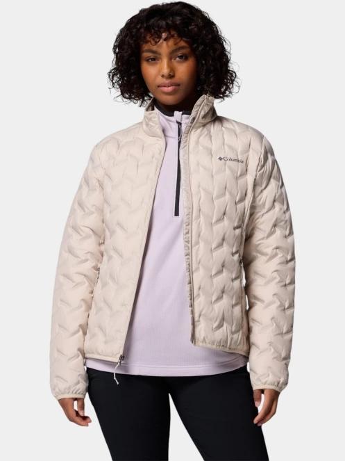 Columbia Delta Ridge II Down Jacket női pehelykabát homok színben 6