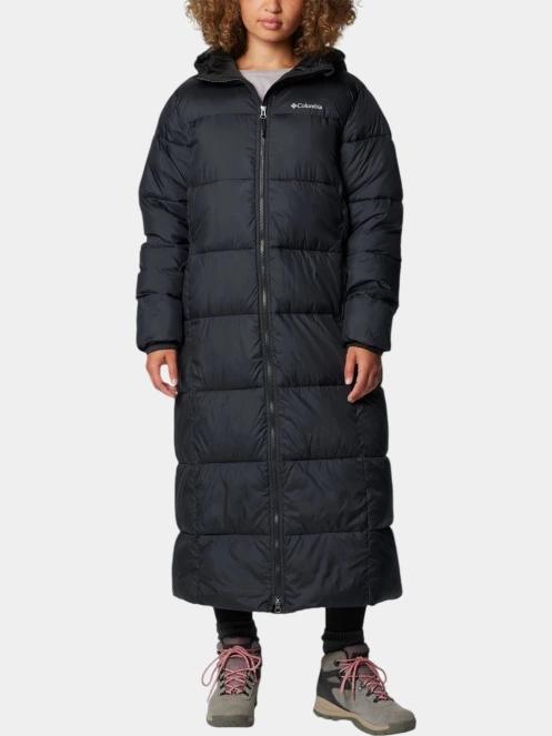 Columbia Puffect II Long Jacket női télikabát fekete színben 2