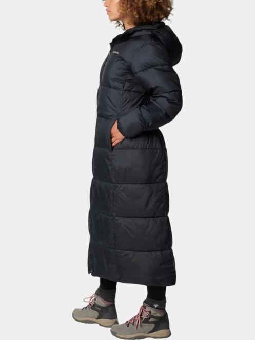 Columbia Puffect II Long Jacket női télikabát fekete színben 3
