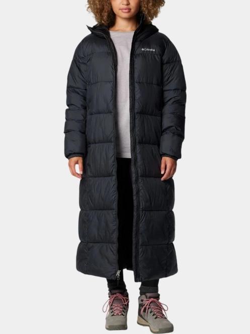 Columbia Puffect II Long Jacket női télikabát fekete színben 5