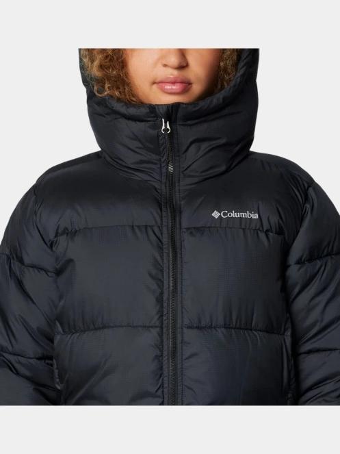 Columbia Puffect II Long Jacket női télikabát fekete színben 7