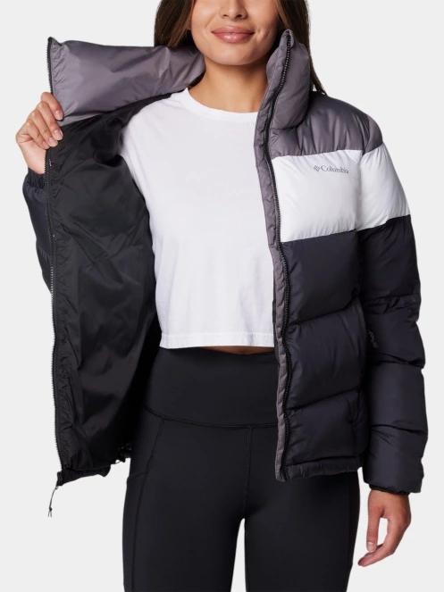 Columbia Puffect II Colorblock Jacket női átmeneti kabát fekete színben 6