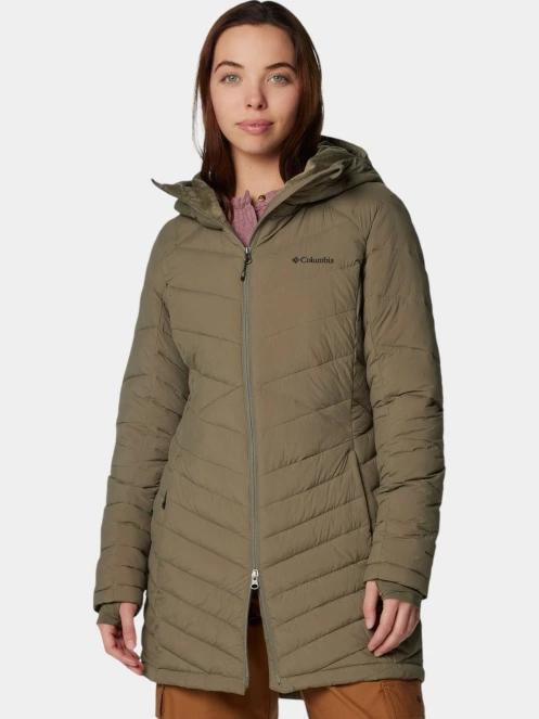 Columbia Joy Peak II Mid Jacket női télikabát zöld színben 2