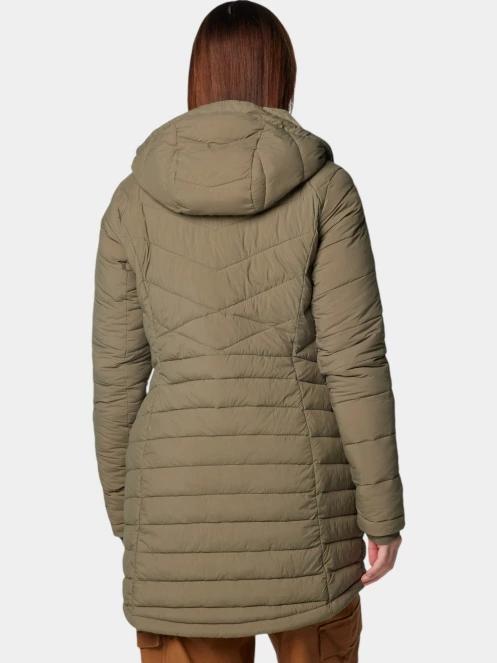 Columbia Joy Peak II Mid Jacket női télikabát zöld színben 4
