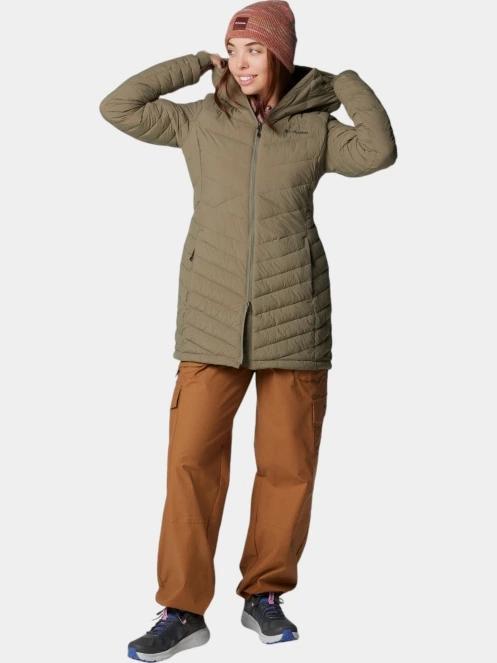 Columbia Joy Peak II Mid Jacket női télikabát zöld színben 5