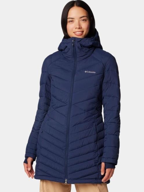 Columbia Joy Peak II Mid Jacket női télikabát kék színben 2