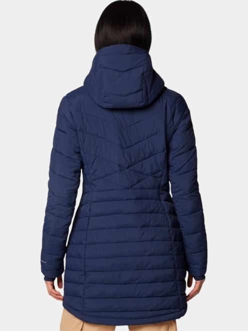 Columbia Joy Peak II Mid Jacket női télikabát kék színben 4