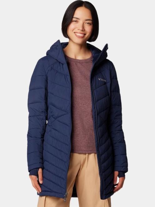 Columbia Joy Peak II Mid Jacket női télikabát kék színben 6
