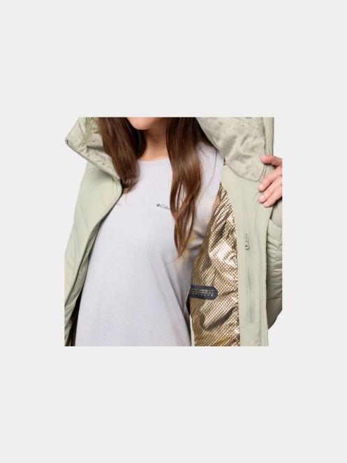 Columbia Joy Peak II Mid Jacket női télikabát zöld színben 10