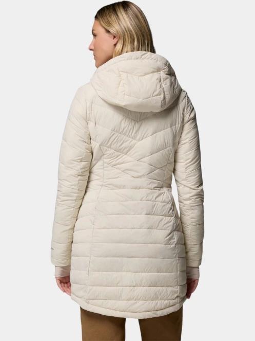 Columbia Joy Peak II Mid Jacket női télikabát homok színben 4