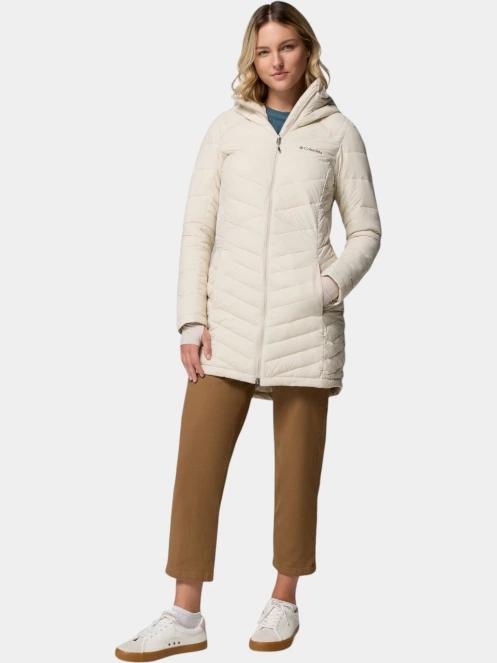 Columbia Joy Peak II Mid Jacket női télikabát homok színben 5