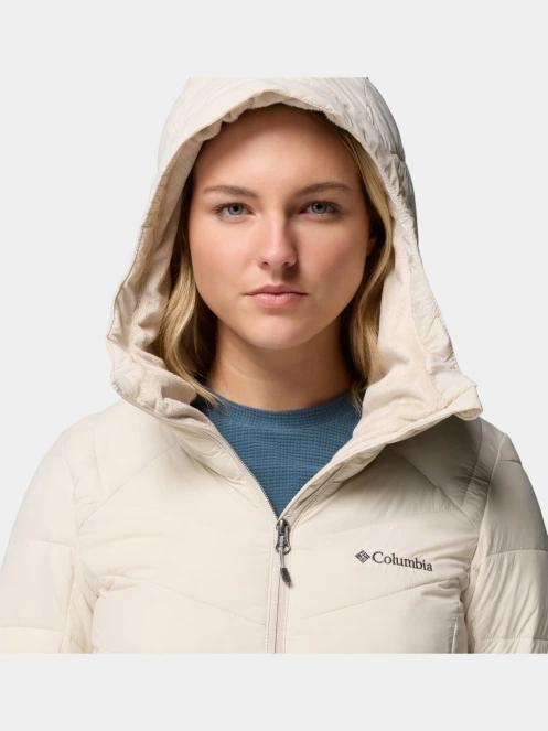 Columbia Joy Peak II Mid Jacket női télikabát homok színben 10