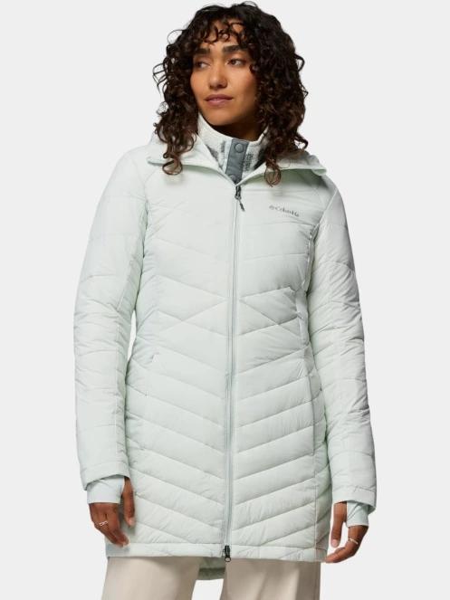 Columbia Joy Peak II Mid Jacket női télikabát világoszöld színben 2