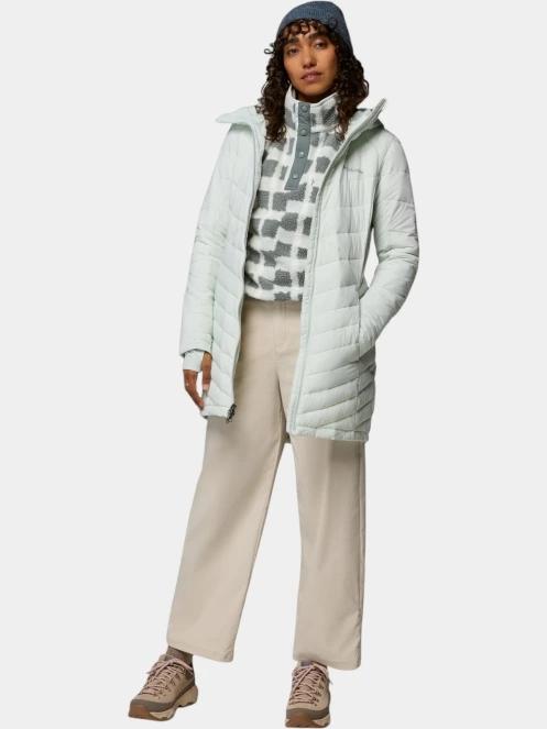 Columbia Joy Peak II Mid Jacket női télikabát világoszöld színben 5