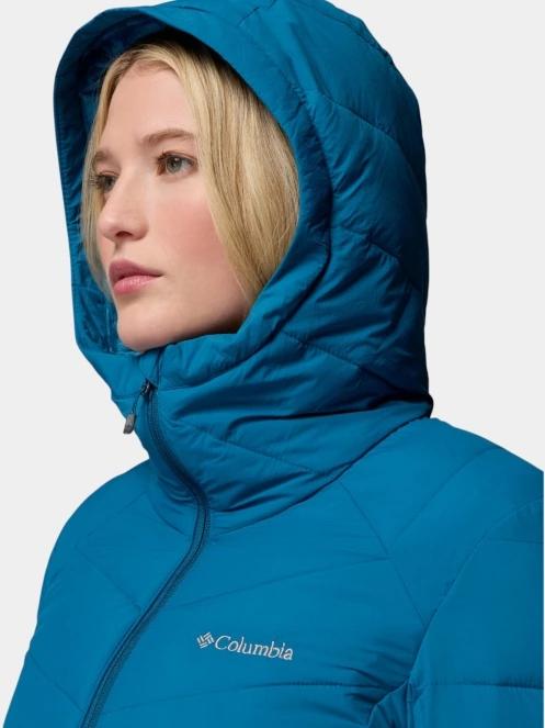 Columbia Joy Peak II Mid Jacket női télikabát kék színben 9