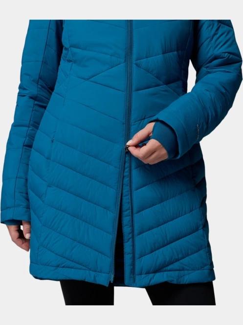 Columbia Joy Peak II Mid Jacket női télikabát kék színben 10