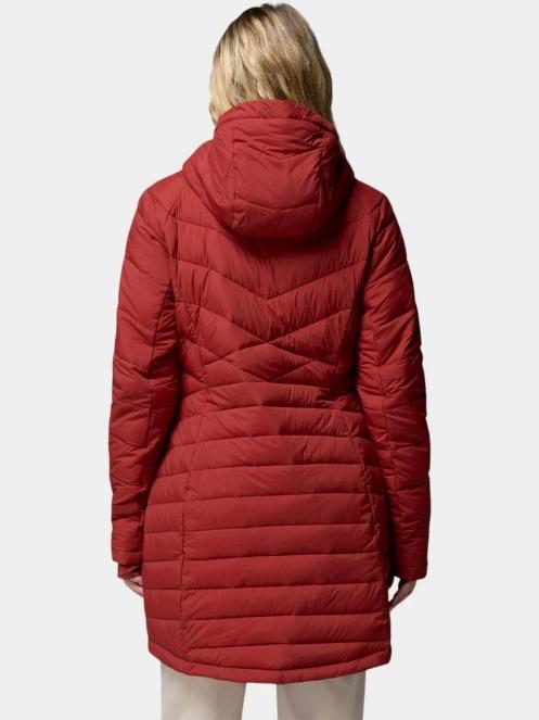 Columbia Joy Peak II Mid Jacket női télikabát piros színben 4