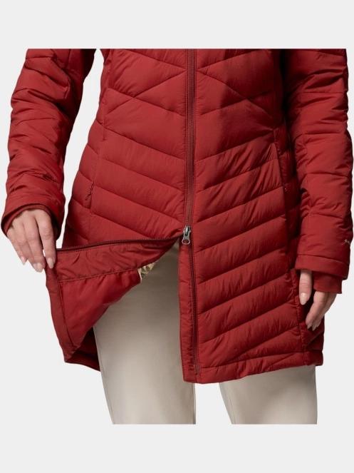 Columbia Joy Peak II Mid Jacket női télikabát piros színben 9