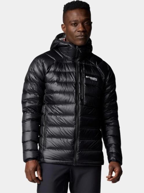 Columbia Arctic Crest Down Hooded Jacket férfi átmeneti kabát fekete színben 2