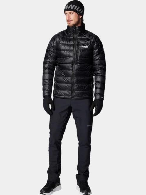 Columbia Arctic Down Jacket férfi steppelt átmeneti kabát fekete színben 5