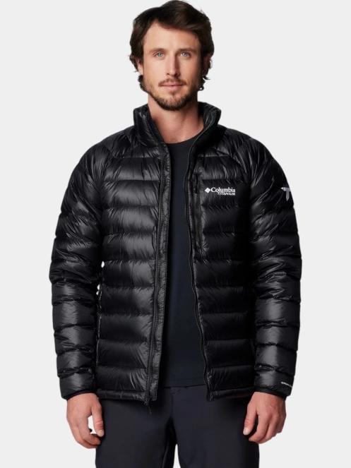 Columbia Arctic Down Jacket férfi steppelt átmeneti kabát fekete színben 6