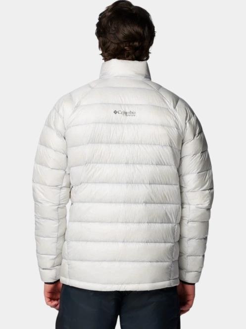 Columbia Arctic Down Jacket férfi steppelt átmeneti kabát szürke színben 4
