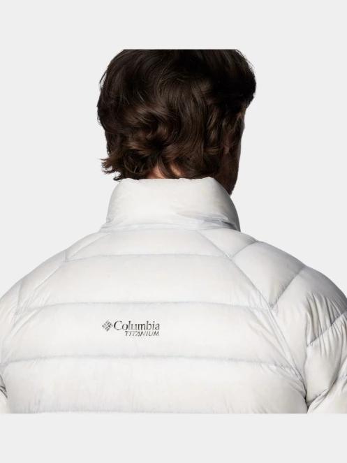 Columbia Arctic Down Jacket férfi steppelt átmeneti kabát szürke színben 8