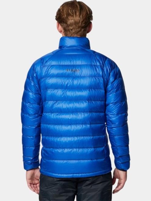 Columbia Arctic Down Jacket férfi steppelt átmeneti kabát kék színben 4