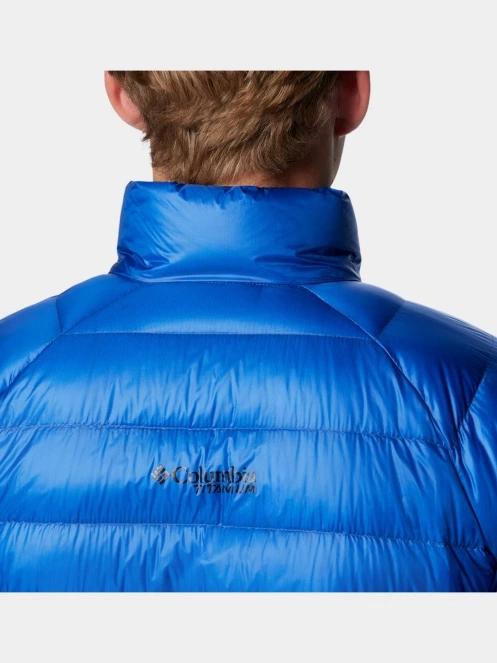 Columbia Arctic Down Jacket férfi steppelt átmeneti kabát kék színben 8