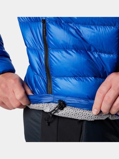 Columbia Arctic Down Jacket férfi steppelt átmeneti kabát kék színben 9