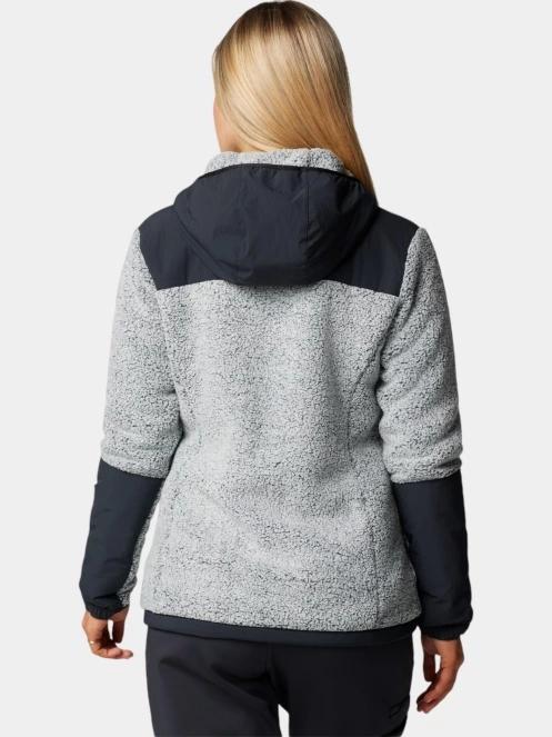 Columbia Arctic Crest Sherpa Full Zip női polár pulóver fehér színben 4