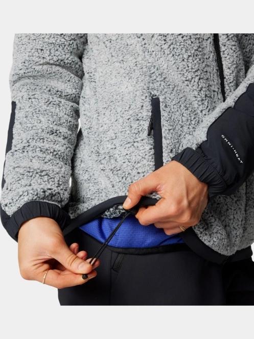 Columbia Arctic Crest Sherpa Full Zip női polár pulóver fehér színben 7