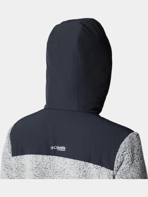 Columbia Arctic Crest Sherpa Full Zip női polár pulóver fehér színben 9