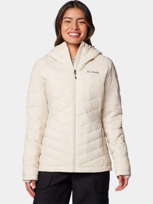 Columbia Joy Peak II Hooded Jacket női télikabát homok színben 2