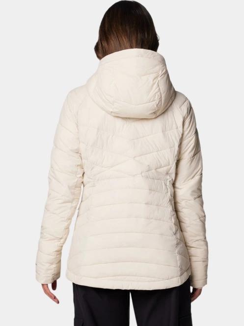 Columbia Joy Peak II Hooded Jacket női télikabát homok színben 4