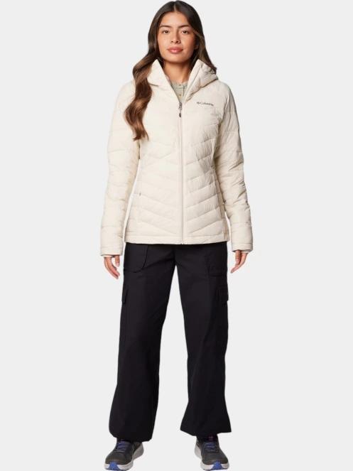 Columbia Joy Peak II Hooded Jacket női télikabát homok színben 5