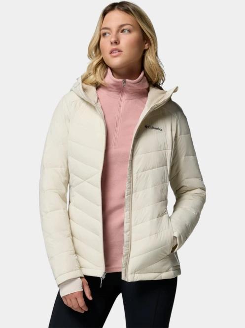 Columbia Joy Peak II Hooded Jacket női télikabát homok színben 6