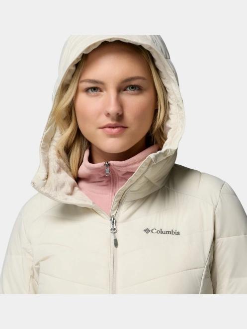 Columbia Joy Peak II Hooded Jacket női télikabát homok színben 8