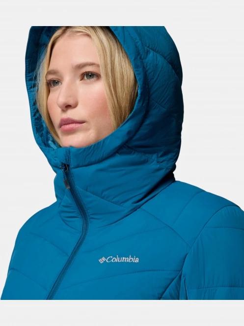 Columbia Joy Peak II Hooded Jacket női télikabát kék színben 9