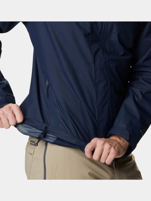 Columbia Hikebound II Jacket férfi esőkabát kék színben 8
