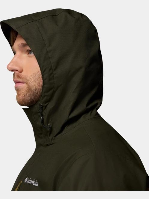 Columbia Hikebound II Jacket férfi esőkabát sötétzöld színben 10