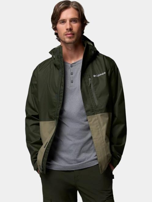 Columbia Hikebound II Jacket férfi esőkabát zöld színben 6