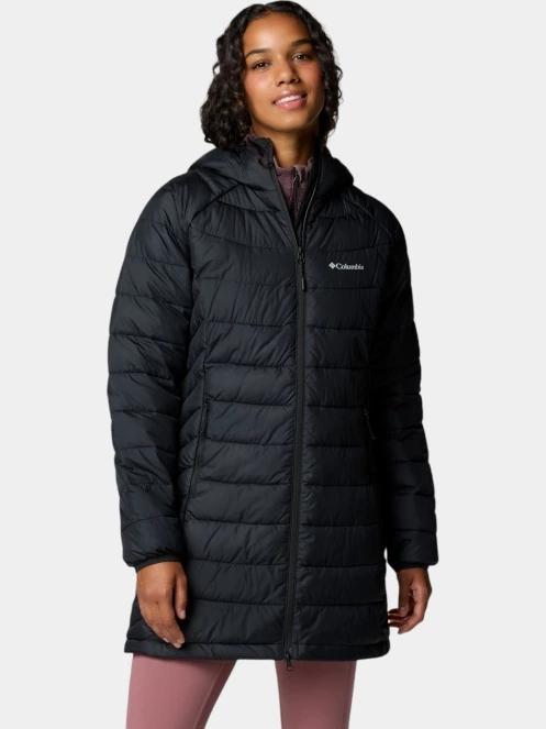 Columbia Powder Lite II Mid Jacket női steppelt átmeneti kabát fekete színben 2