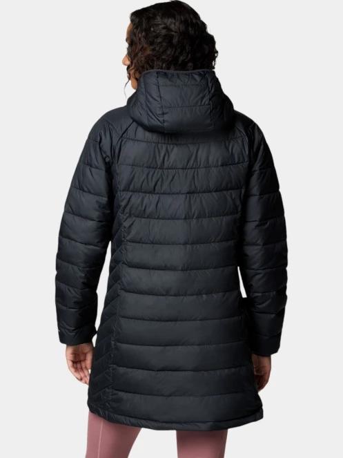Columbia Powder Lite II Mid Jacket női steppelt átmeneti kabát fekete színben 4