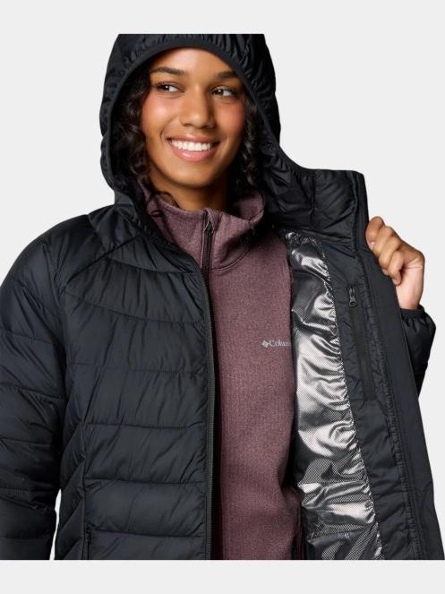 Columbia Powder Lite II Mid Jacket női steppelt átmeneti kabát fekete színben 6